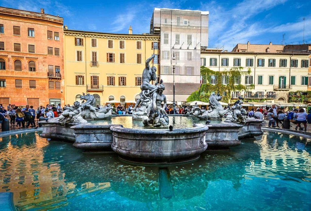 Fontaine de la Piazza Navona à Rome