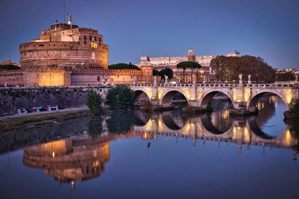 Le château Saint-Ange à Rome