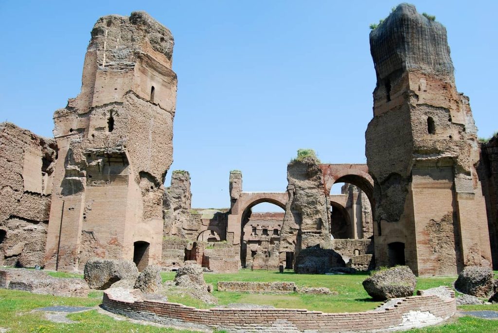 Les Thermes de Caracalla à Rome