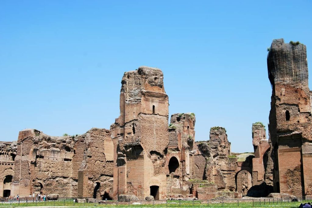 Les Thermes de Caracalla, les plus importants de Rome