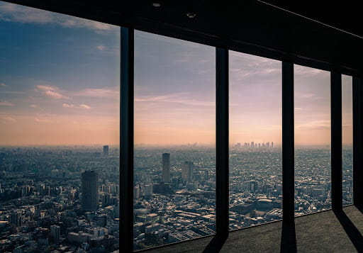 Vue sur Tokyo sans voyager cher