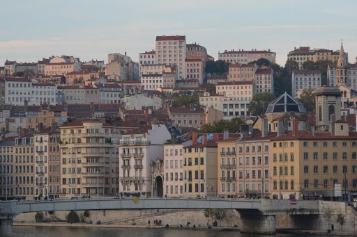 vue sur Lyon durant un séjour de 3 jours