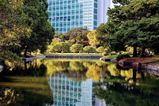 parc à Tokyo à visiter en amoureux