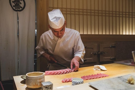 Sushi Saito les meilleurs sushi de Tokyo