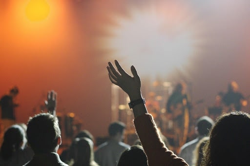 Un concert de musique à Lyon le soir
