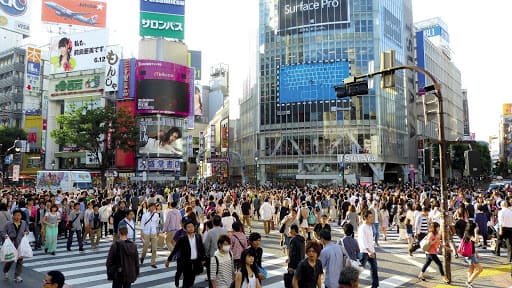 Shibuya pour un voyage de 4 jours à Tokyo