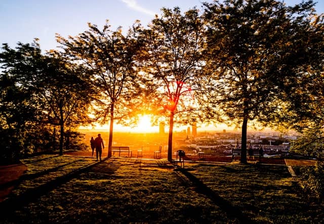 Le parc des Hauteurs, un des lieux insolites de Lyon