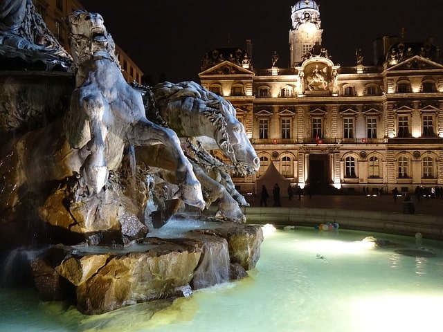La Place des Terreaux à Lyon
