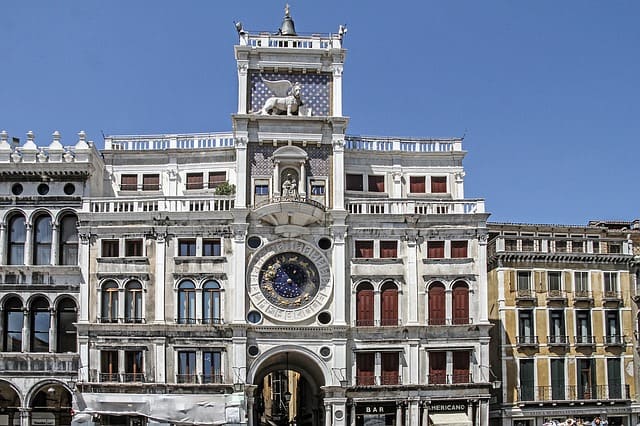 Découvrez la Tour de l’horloge à Venise