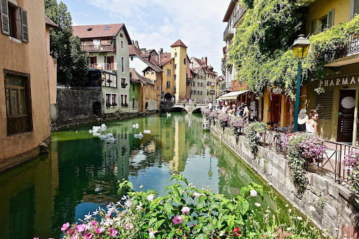 Les jolies rues d'Annecy