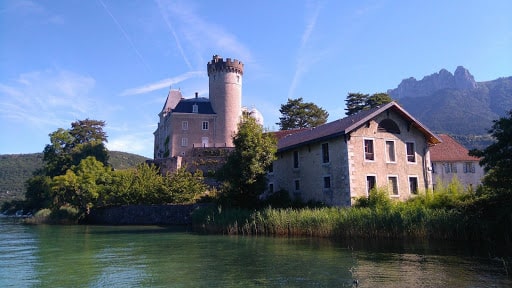 Le château de duingt à Annecy