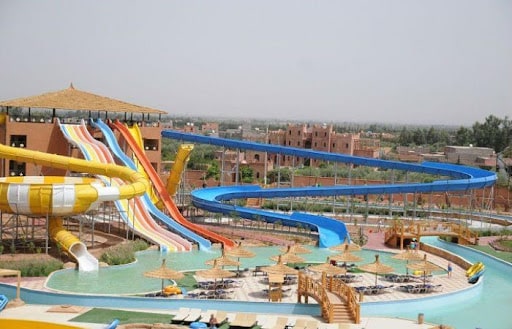 Parc aquatique pour se baigner à Marrakech