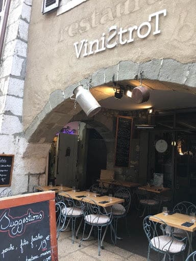 Le bar Vinistrot à Annecy