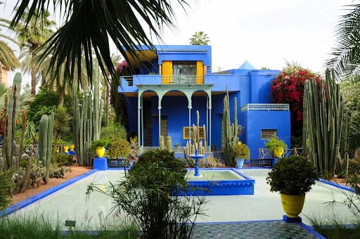 Le jardin Majorelle à Marrakech le week-end