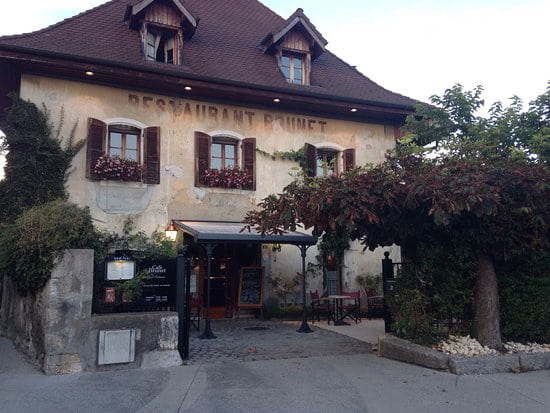 Le restaurant le Café Burnet à Annecy