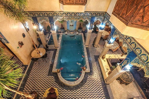 Hébergement avec piscine à Marrakech