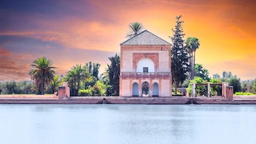 Les jardins de la Menara à Marrakech