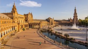 visiter la place d'Espagne à Séville