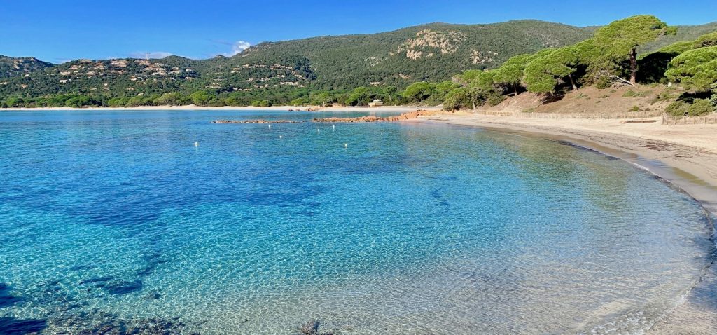 La plage de Palombaggia, porto-vecchio