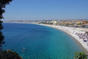 Une plage pour touristes