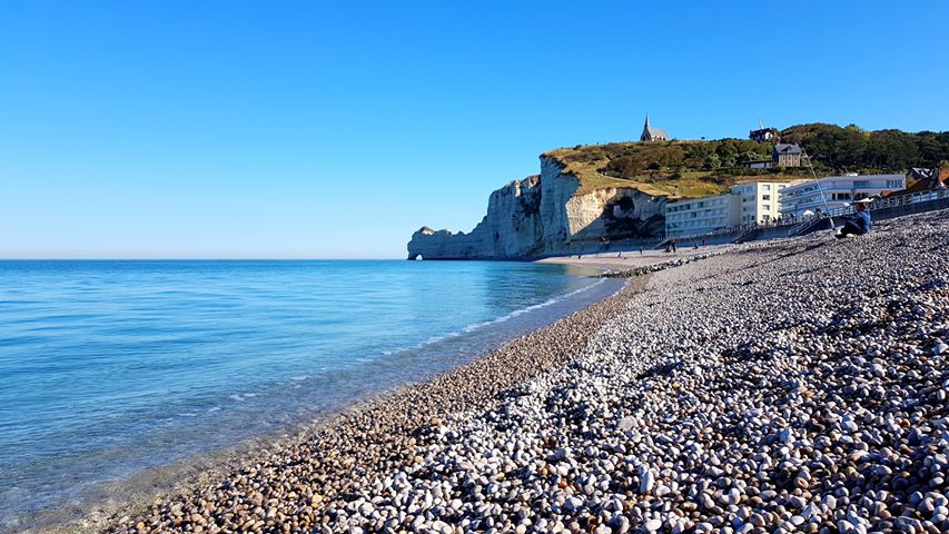 plage de galais à Etretat
