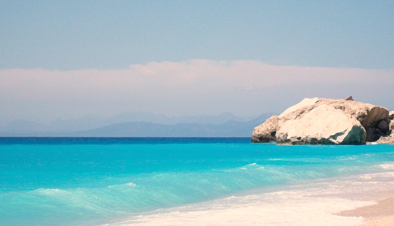 La plage d'Egremni - plages de Grèce