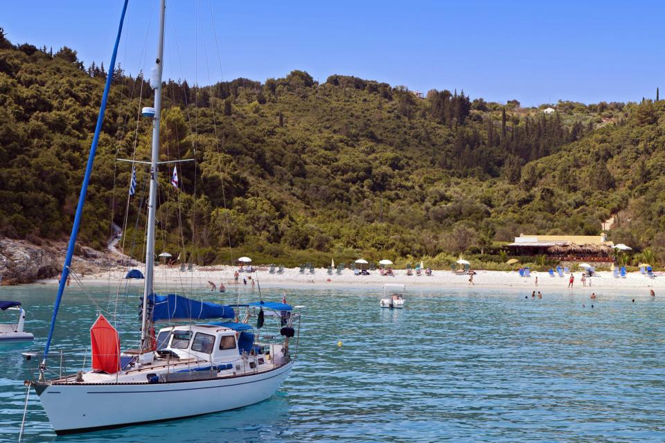 l'une des plus belles plages de Grèce, la plage de Voutoumi
