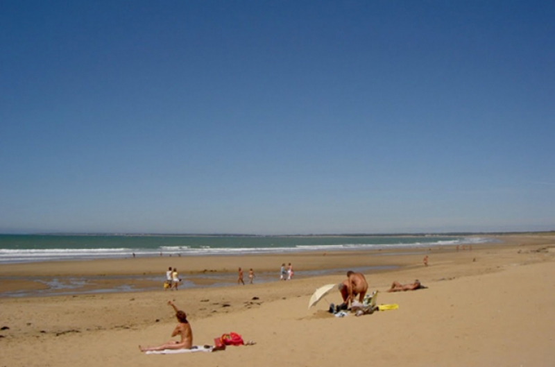 La plage de la Terrière à Tranche sur Mer