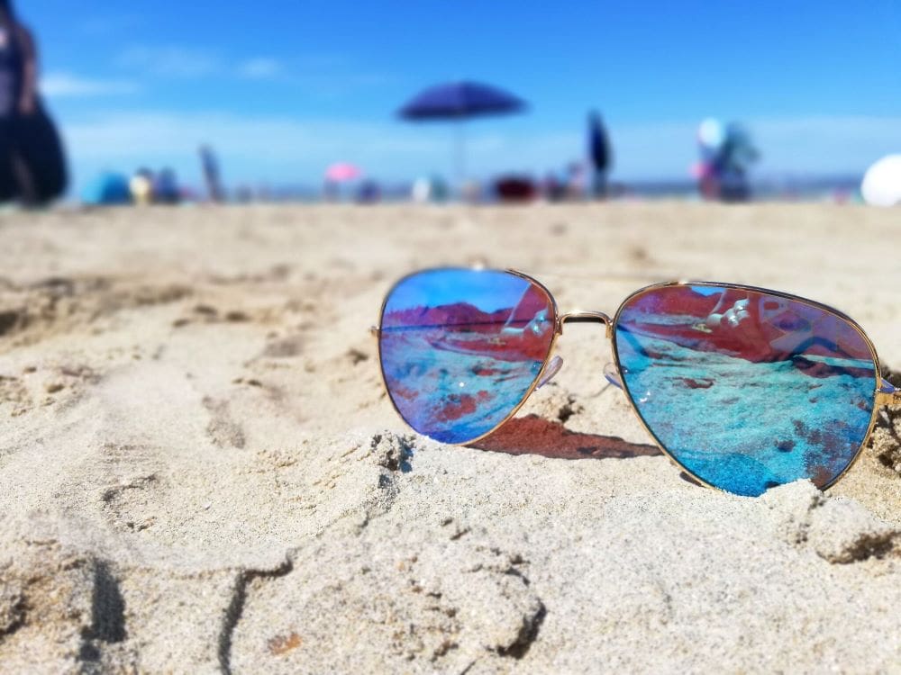 lunettes Honfleur plage