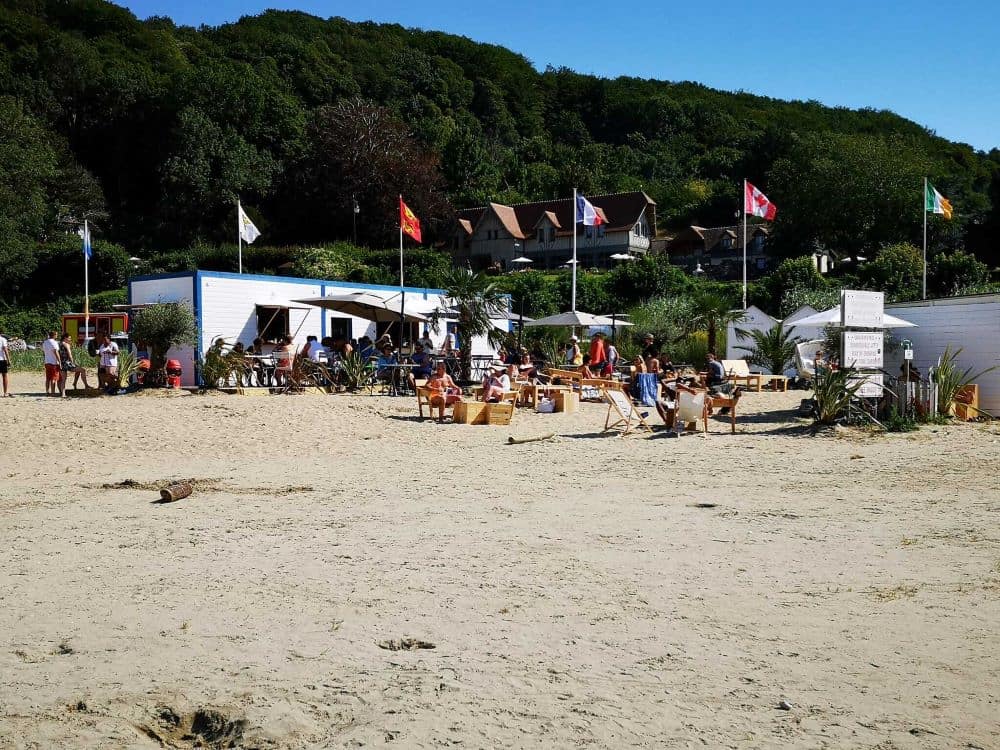 plage du butin à Honfleur