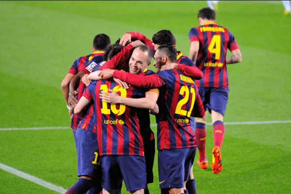 joueurs FC Barcelone