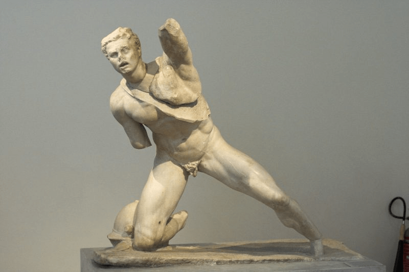 sculpture au musée d'Athènes