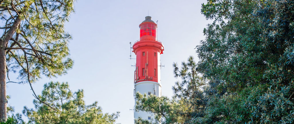 le phare du CAP FERRET pour se protéger de la pluie à Arcachon