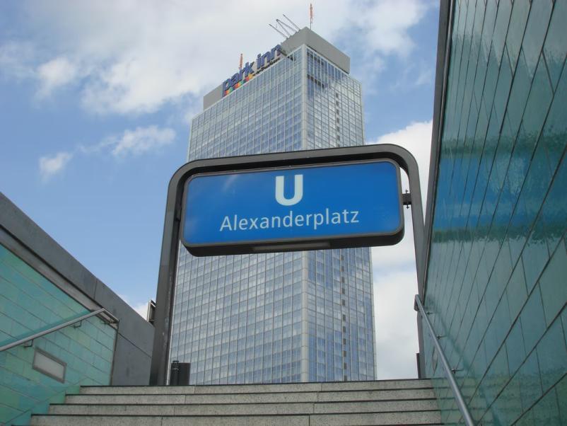 station de métro insolite à Berlin