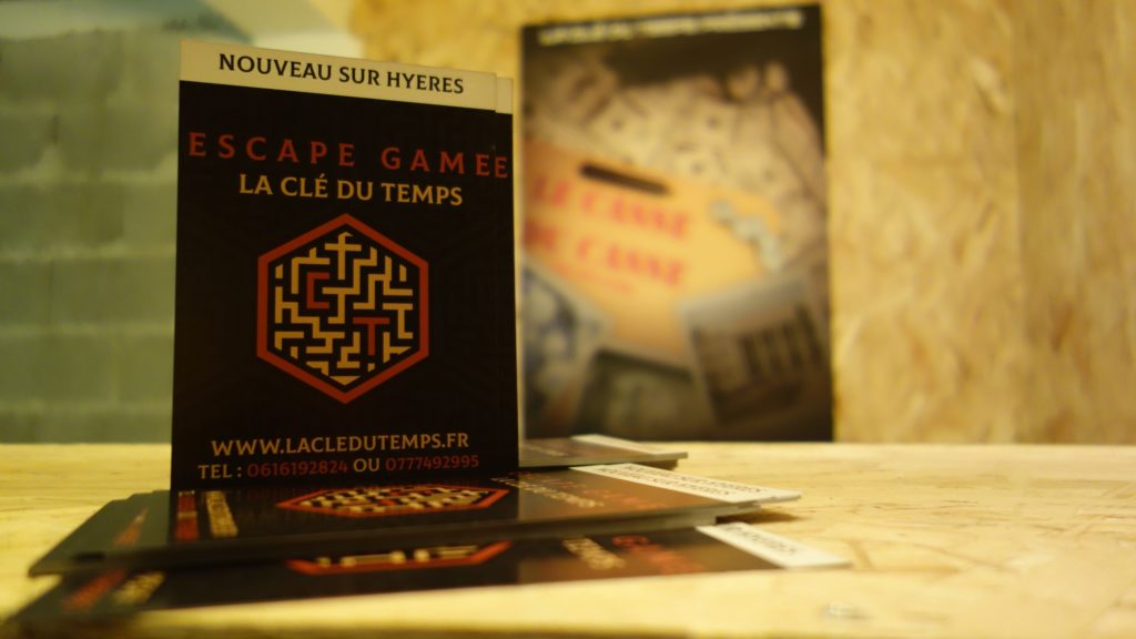 Escape game La clé du temps Hyères