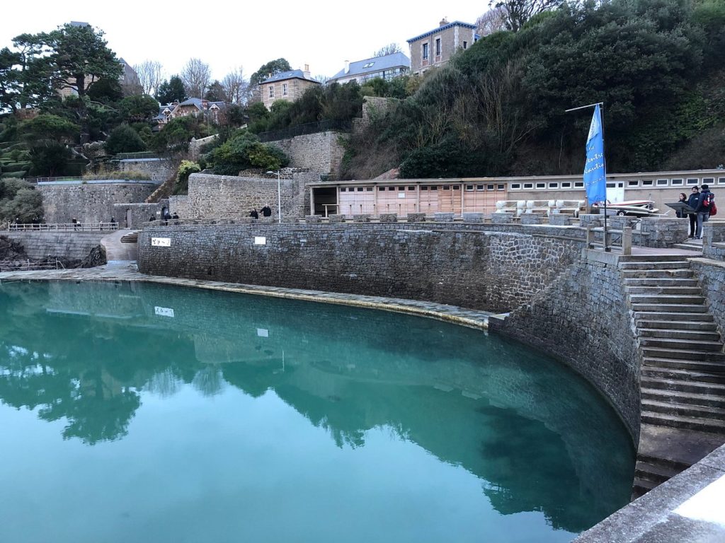 La piscine municipale de Dinard