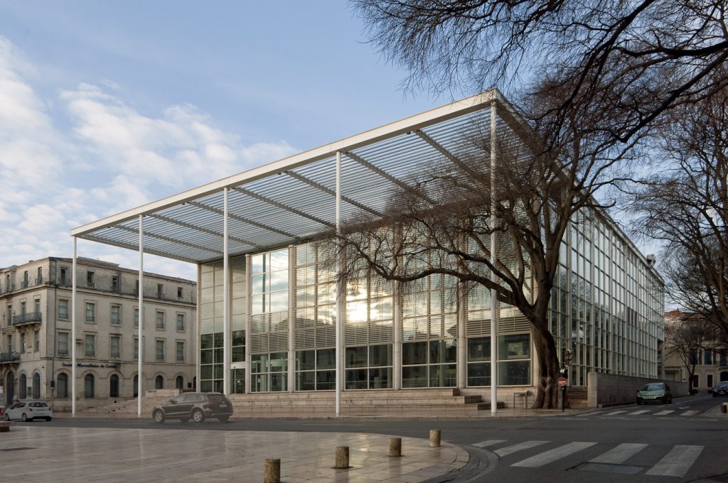 le musée d’art à Nîmes
