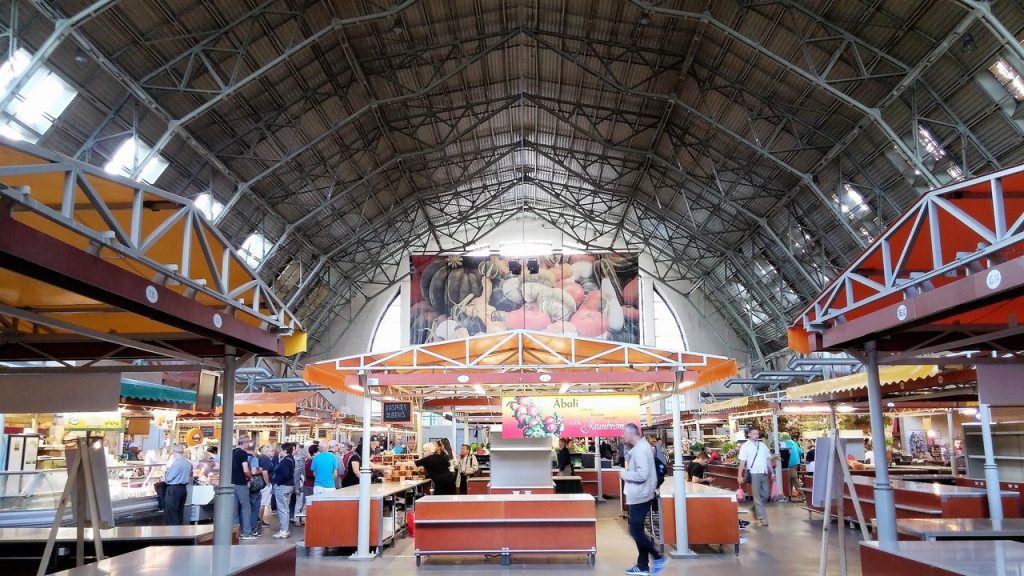 Le marché central de Riga