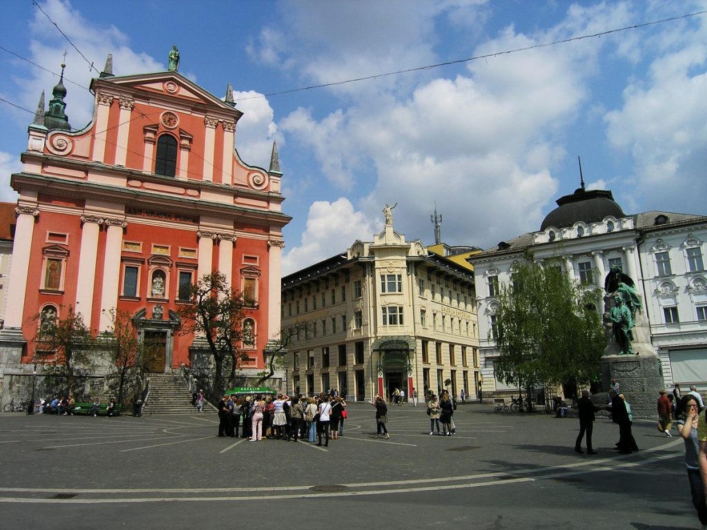la place Preṧeren
