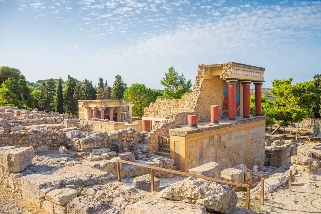 le palais de Knossos