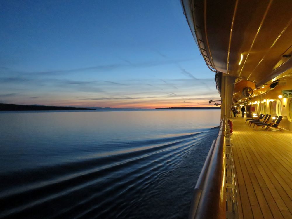 croisière sur un bateau avec un bébé