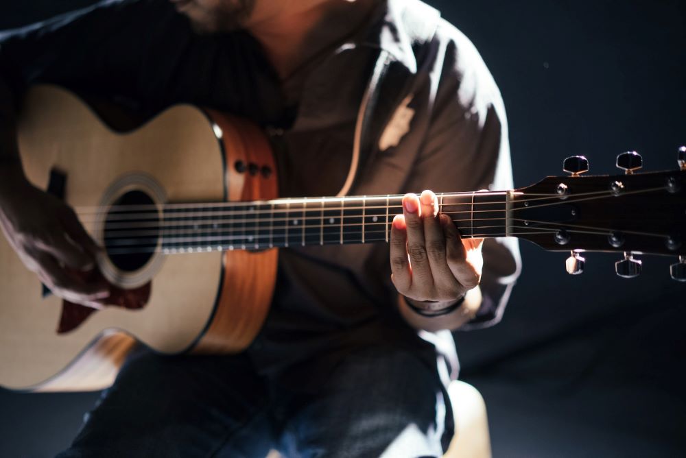 guitariste à Berlin