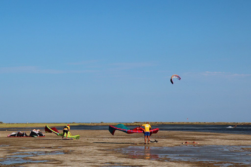 Les plages à Gruissan : la plage de Mateille