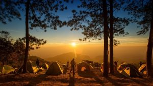 matériel camping en famille