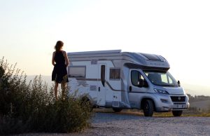 séjour en camping car familial