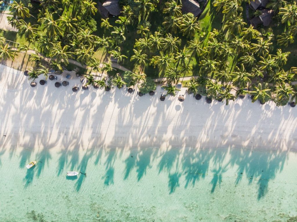 ile maurice plage de sable blanc