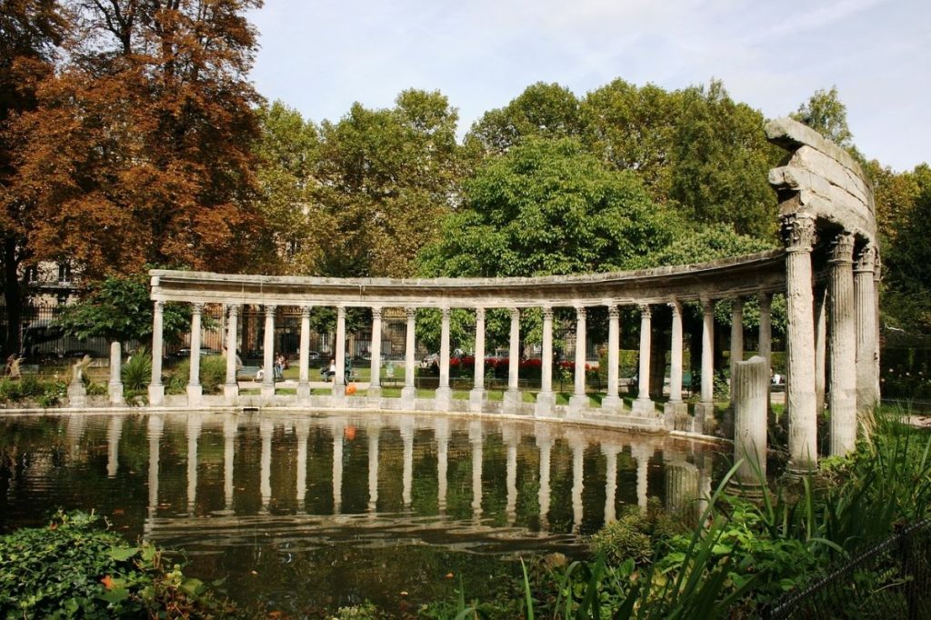 colonnes du Parc Monceau Paris