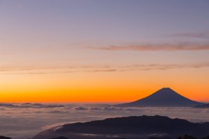 Mont Fuji en vacances en famille au Japon