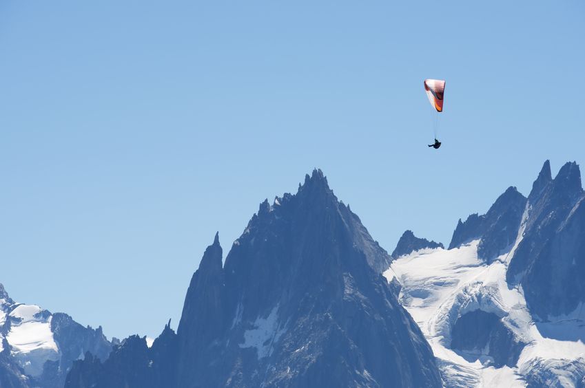 parapante Chamonix-Mont-Blanc