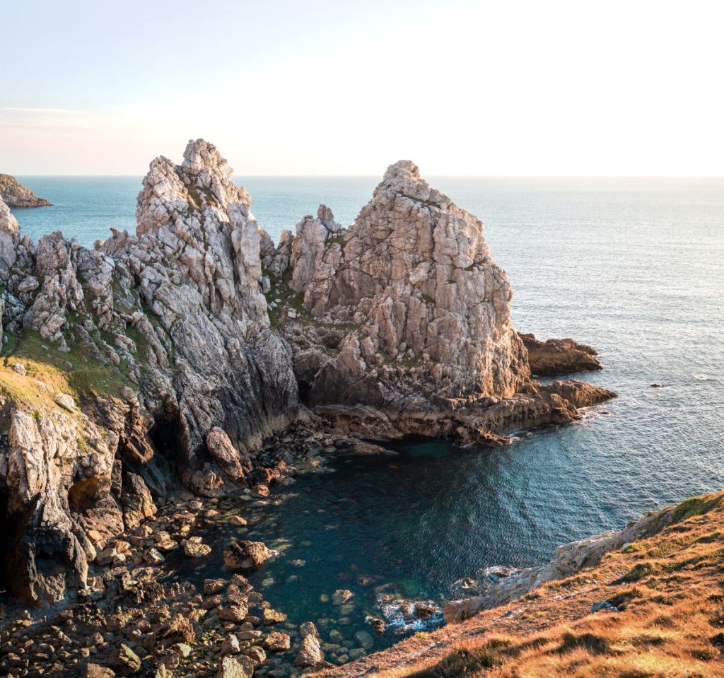 falaises en Bretagne
